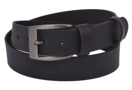 Pánsky kožený opasok 762-35-01 čierny pracka Félix