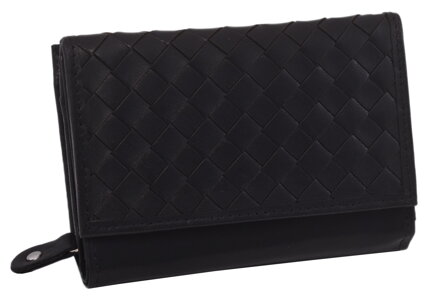 Peňaženka z pravej kože MERCUCIO čierna 3911823