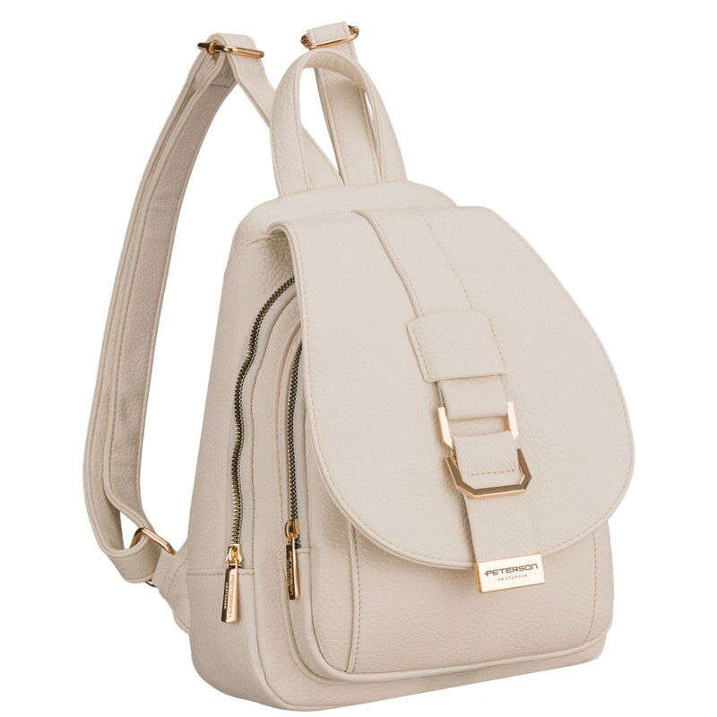 Dámsky mestský ruksak z ekologickej kože ľahká konštrukcia