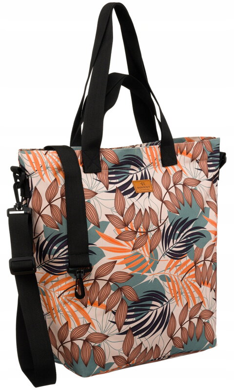 Pohodlný dámsky shopper z polyesteru - Rovicky