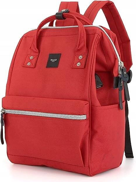 Pojemny plecak na laptopa z portem USB - Himawari Pojemny plecak na laptopa z portem USB - Himawari