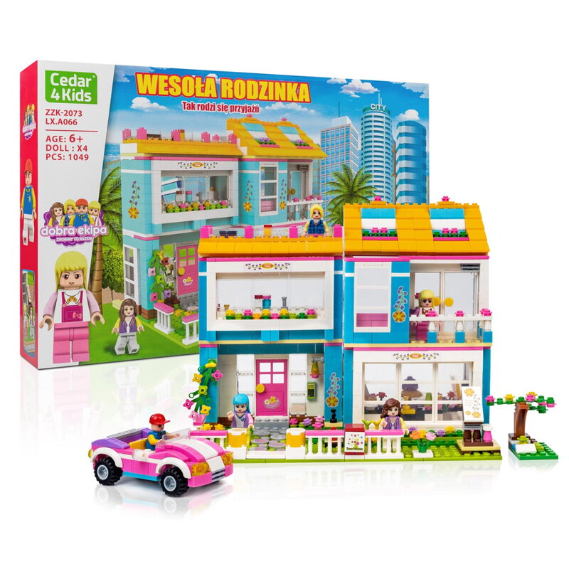 Sada kociek: Veselá rodinka - Cedar4Kids Sada kociek: Veselá rodinka - Cedar4Kids