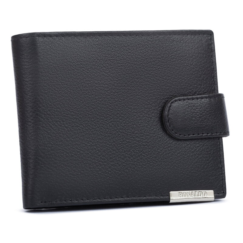 Veľká, kožená pánska peňaženka s RFID systémom - Ronaldo