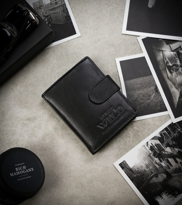 Elegantná, kožená pánska peňaženka so zapínaním - Always Wild