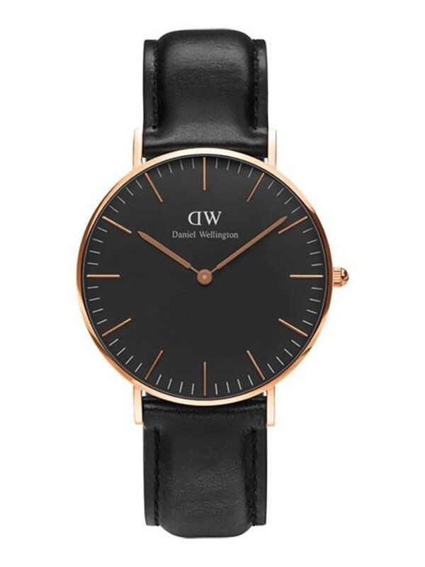 Pánske hodinky Daniel Wellington Classic čierne prevedenie ShefField DW00100127 s krabičkou