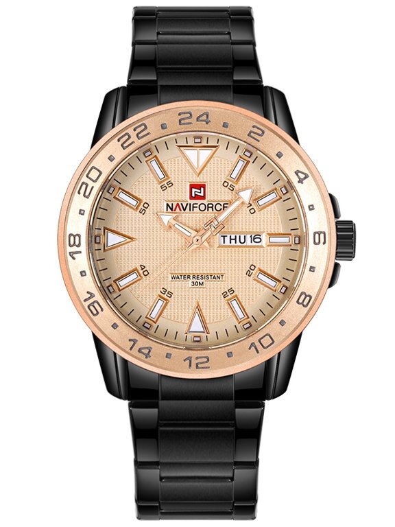 Hodinky pánske NAVIFORCE - NF9109 (zn064e) - rosegold/black