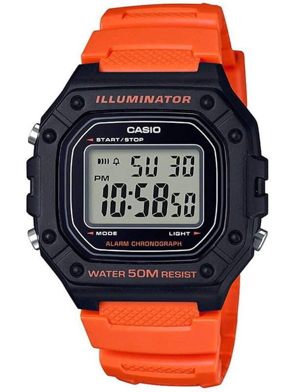 Hodinky pánske CASIO W-218H-4B2 + BOX