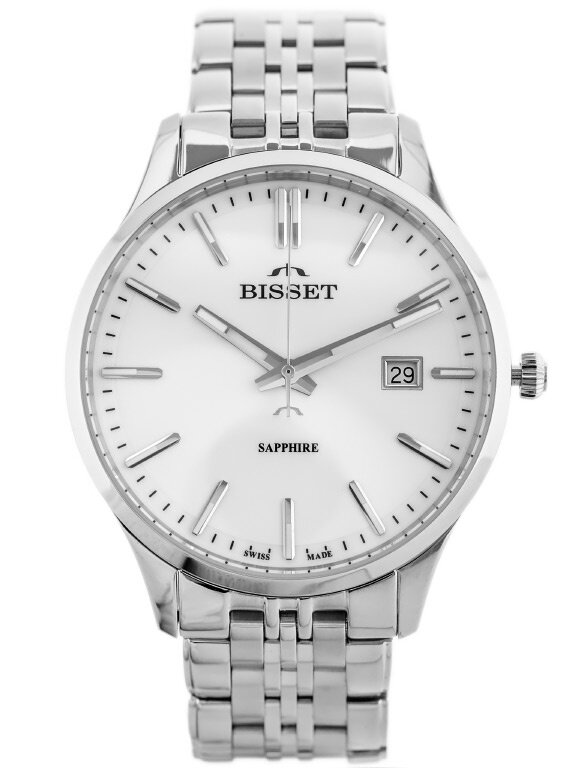 Pánske hodinky BISSET BSDF383 (zb094a) – safírové sklo