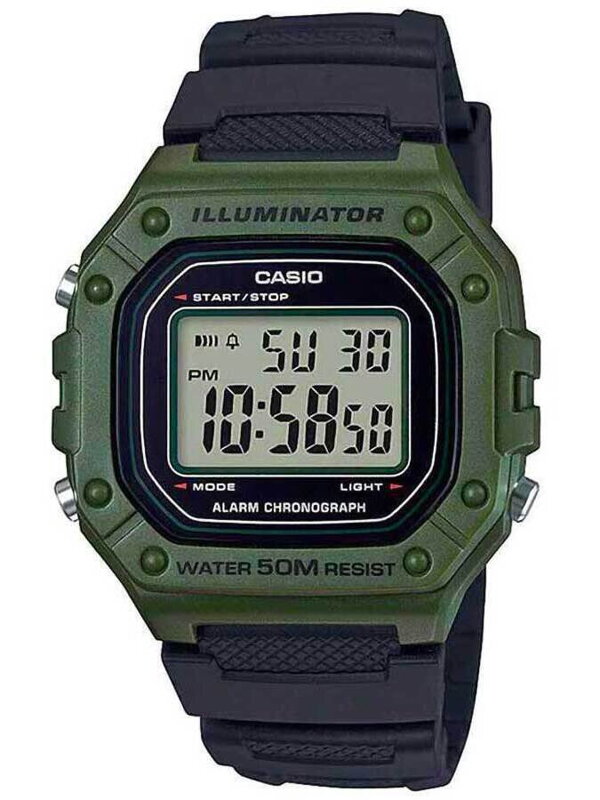 Hodinky pánske CASIO W-218H-3A + BOX