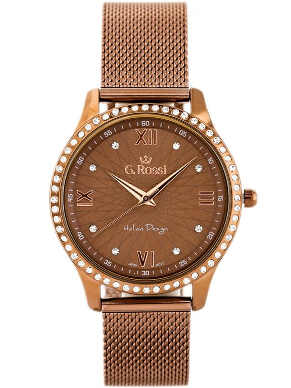 Hodinky G. ROSSI - 6748B-2B3 (zg788e) brown + BOX