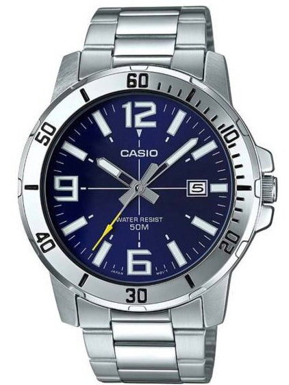 Pánske hodinky CASIO MTP-VD01D-2B (zd175a) + BOX