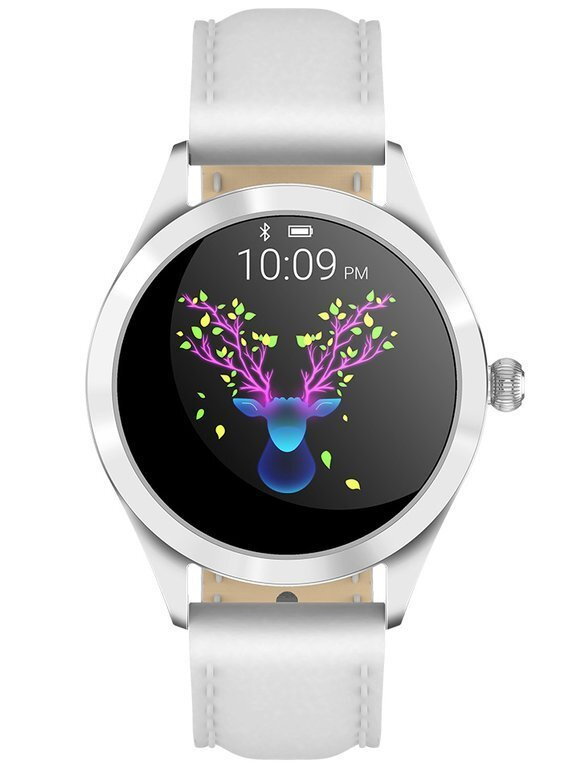 SMARTWATCH DAMSKI G. Rossi SW017-8 silver/white (sg011b)