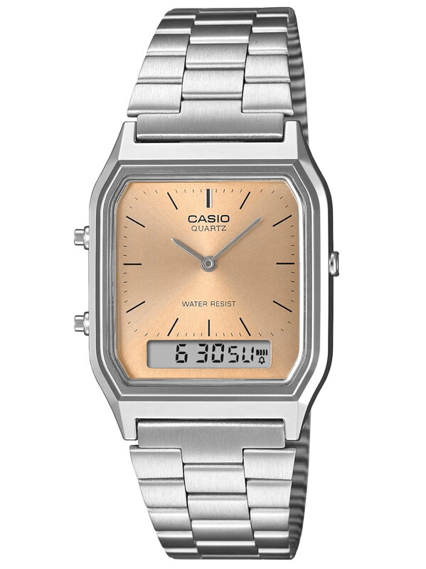 ZEGAREK UNISEX CASIO Vintage AQ-230A-4AMQYDF + BOX ZEGAREK UNISEX CASIO Vintage AQ-230A-4AMQYDF + BOX