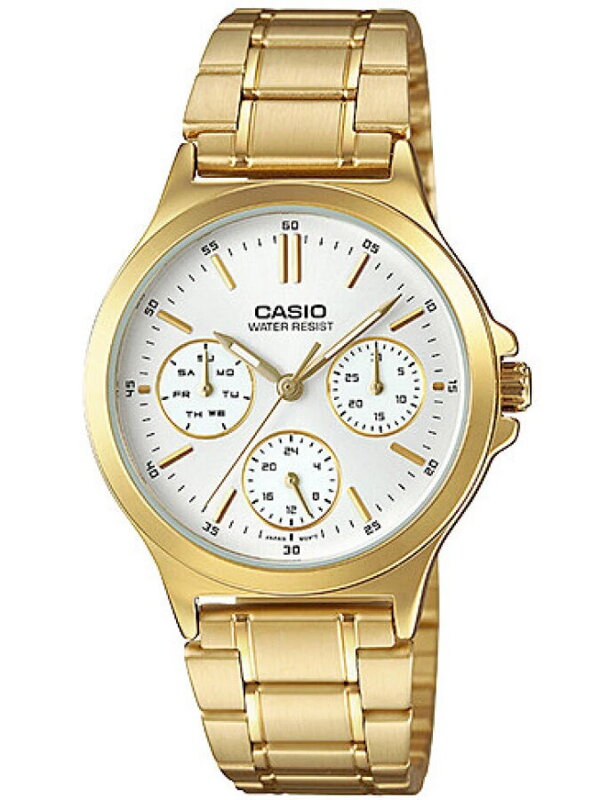 DÁMSKE HODINKY CASIO LTP-V300G 7A (zd566b) + KRABIČKA
