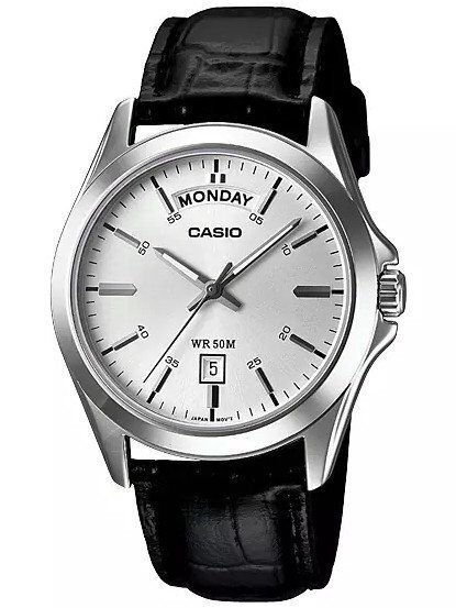 PÁNSKE HODINKY CASIO MTP-1370L 7AVDF (zd116a) + KRABIČKA