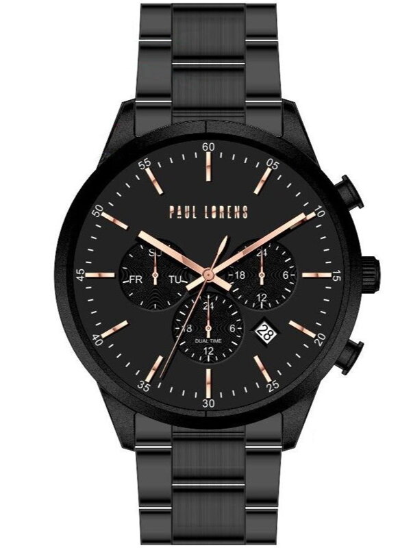 ZEGAREK MĘSKI PAUL LORENS - PL20026B-1A4   (zg392f) + BOX
