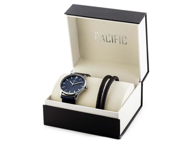 Pánske hodinky PACIFIC X0091-08 - darčekový set (zy094c)