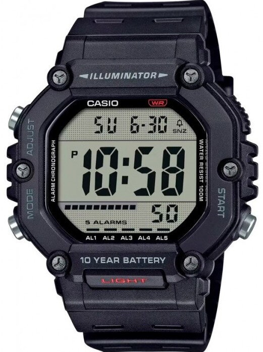 ZEGAREK MĘSKI CASIO AE-1600H-1AVEF + BOX (zd300a)