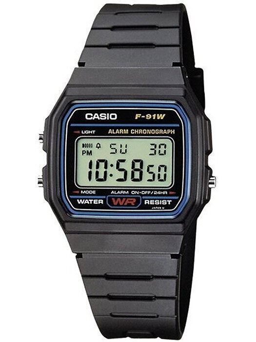 Hodinky pánske CASIO F-91W-1YER (zd086a) - KLASIKA