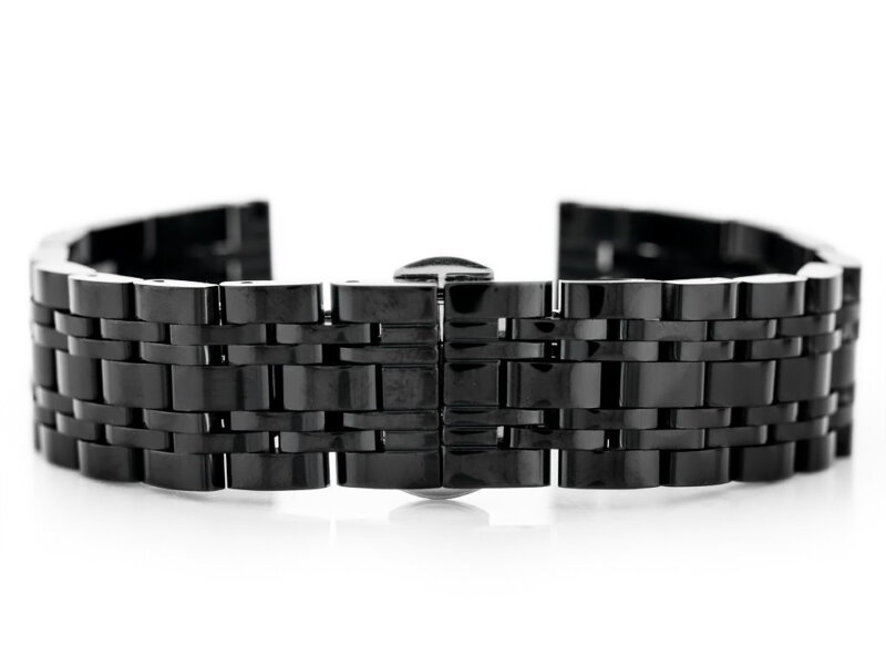 Náramok Pacific Model 5 - black 18mm Náramok Pacific Model 5 - black 18mm