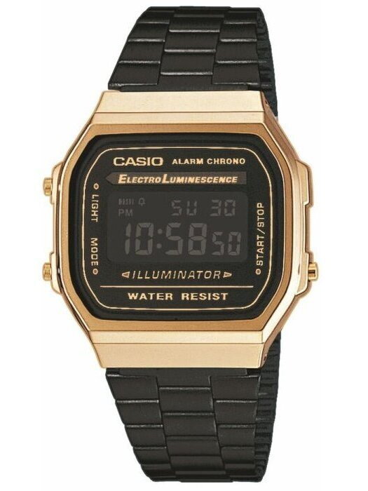 Unisex hodinky Casio A168WEGB-1BEF