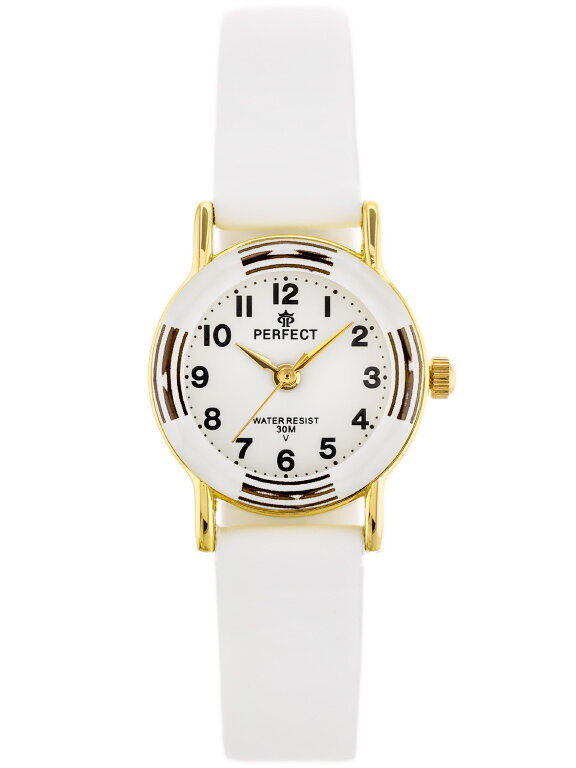 Hodinky detské PERFECT L248 - white (zp968a)