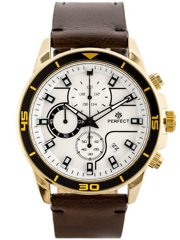 Pánske hodinkyPERFECT CH02L - CHRONOGRAF (zp351b)