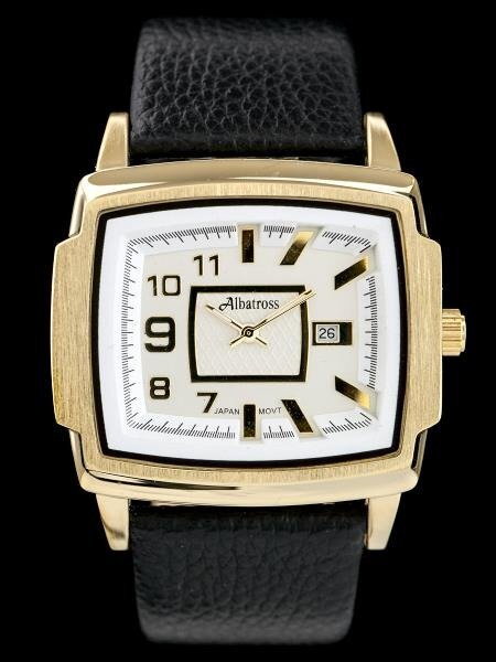 Hodinky pánske ALBATROSS DISLE (za028a) - gold