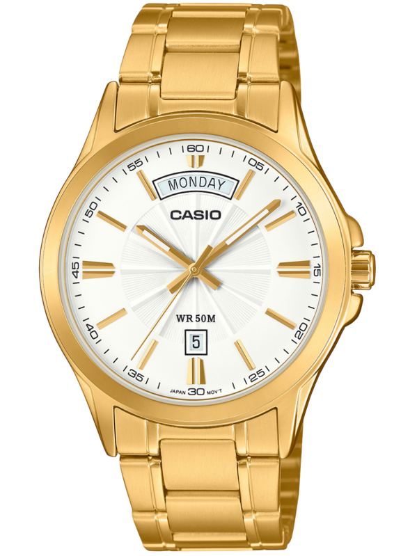 ZEGAREK MĘSKI CASIO  MTP-1381GD-7A (zd191e) + BOX