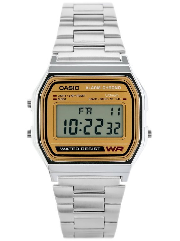 Pánske hodinky CASIO A158WEA-9 (zd093b) – KLASYKA + BOX