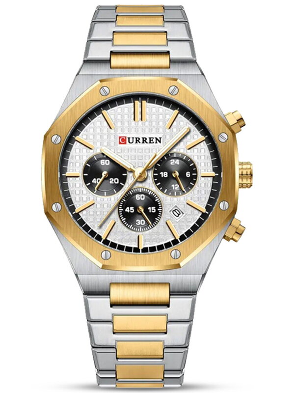 Hodinky pánske CURREN 8440 CHRONOGRAF (zc047d) + BOX