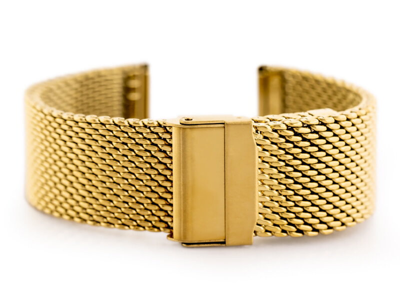 Náramok Pacific 10 siatkaHQ - gold 24mm