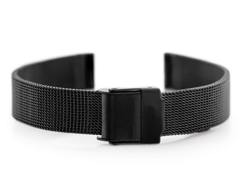 Náramok Pacific 04E siatkaHQ - black 12mm Náramok Pacific 04E siatkaHQ - black 12mm