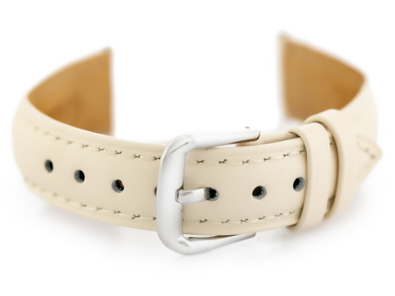 Kožený remienok W94 - cream - 12mm Kožený remienok W94 - cream - 12mm