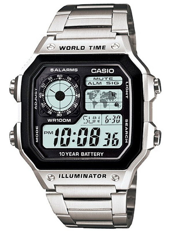 PÁNSKE HODINKY CASIO AE-1200WHD-1A (zd159a) + KRABIČKA PÁNSKE HODINKY CASIO AE-1200WHD-1A (zd159a) + KRABIČKA