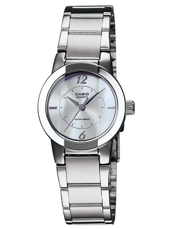 Dámske hodinky Casio LTP-1230D-7CDF so strieborným náramkom