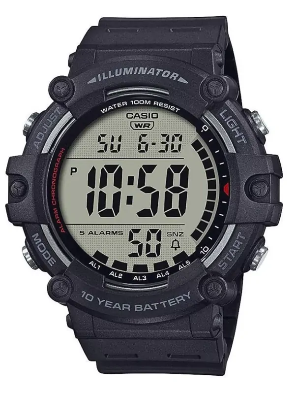 Hodinky pánske CASIO SPORT ILLUMINATOR AE-1500WH-1A+ BOX