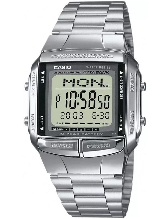 PÁNSKE HODINKY CASIO DATABANK DB-360-1A (zd161a) + KRABIČKA