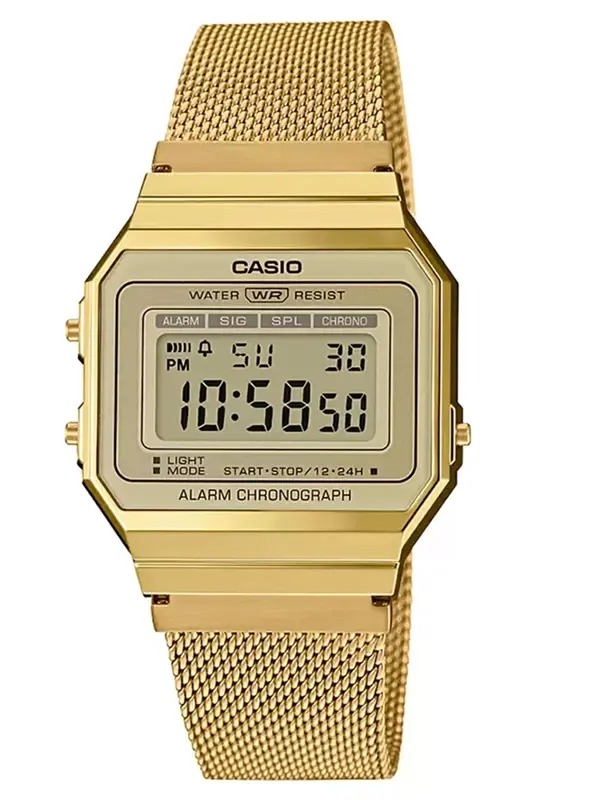 Unisexové retro hodinky Casio A700WMG-9A + BOX