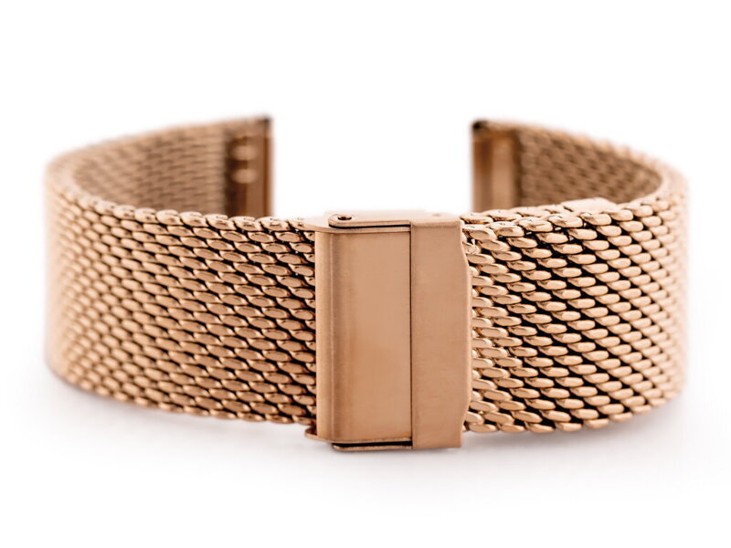Náramok Pacific 10 siatkaHQ - rosegold 22mm Náramok Pacific 10 siatkaHQ - rosegold 22mm