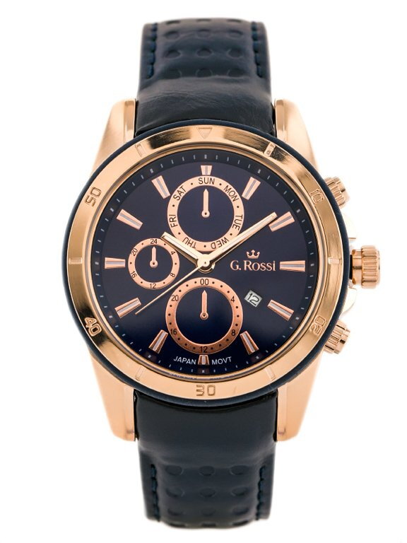 Hodinky G. ROSSI - 5799A (zg204f) + BOX