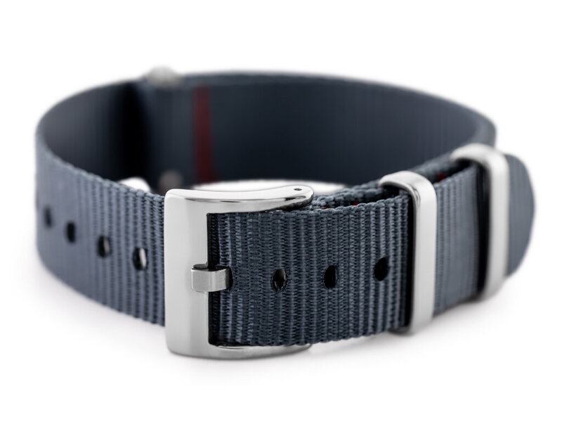 Remienok N03 látkový na hodinky - gray - 20mm Remienok N03 látkový na hodinky - gray - 20mm