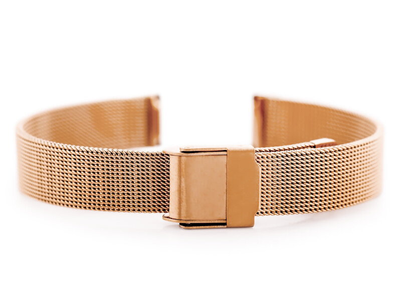 Náramok Pacific 04E siatkaHQ - rosegold 12mm
