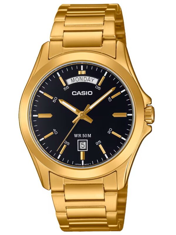 ZEGAREK MĘSKI CASIO  MTP-1370G-1A (zd025h) + BOX
