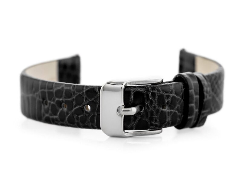Kožený remienok W57 - black - 12mm Kožený remienok W57 - black - 12mm
