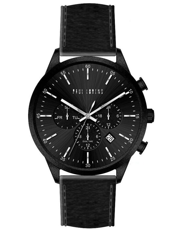 ZEGAREK MĘSKI PAUL LORENS -  PL20026A-1A3  (zg392b) + BOX