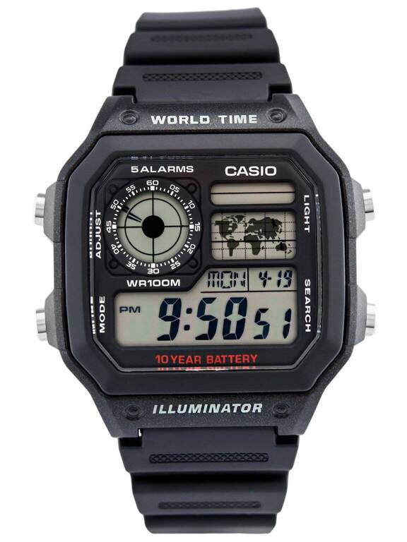 Hodinky pánske CASIO AE-1200WH-1AVCF (zd146a)