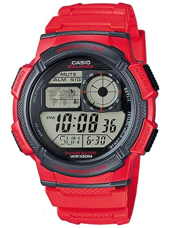 Hodinky pánske CASIO AE-1000W 4AV (zd073c) - WORLD TIME