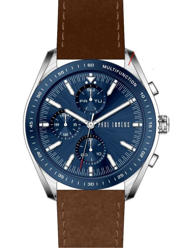 ZEGAREK MĘSKI PAUL LORENS - PL20023A-6B1  (zg391d) + BOX