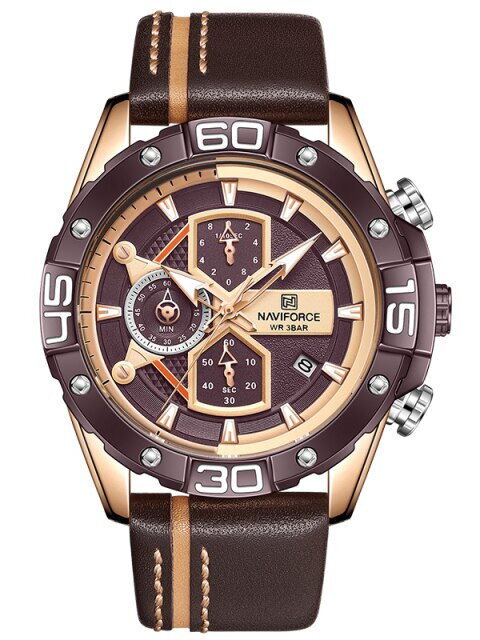 Hodinky pánske NAVIFORCE NF8018 - CHRONOGRAF (zn122d) + BOX